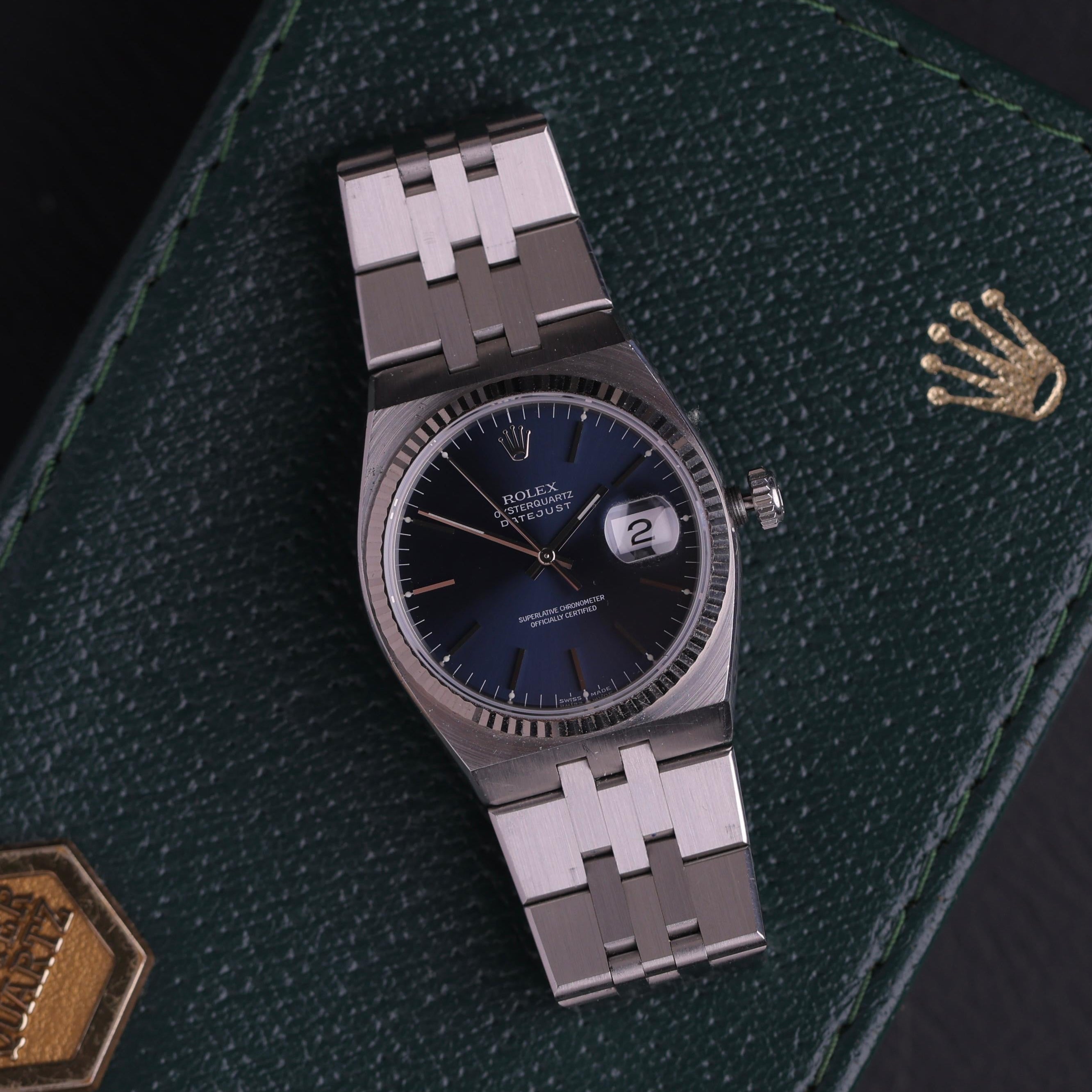 rolex datejust quartz