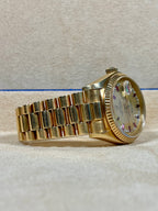 Rolex daydate String Ruby baguette
