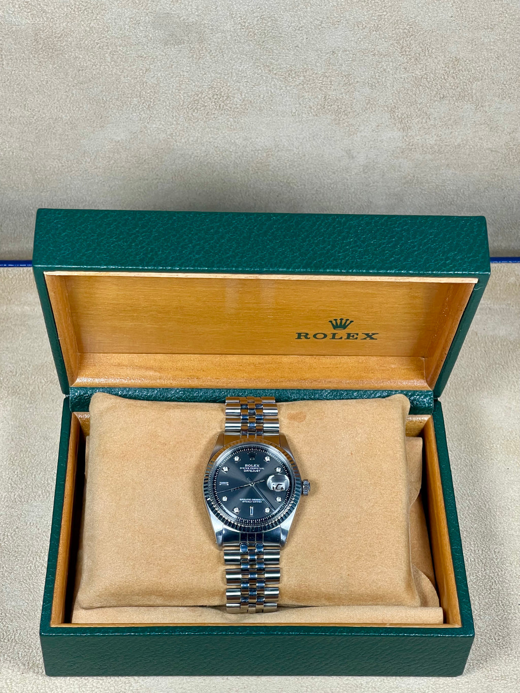 rolex datejust 1601